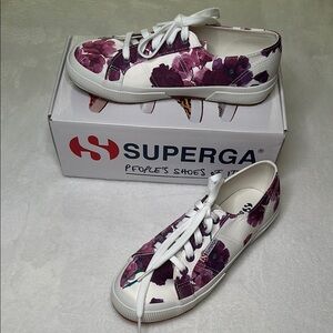 Superga Floral Sneakers